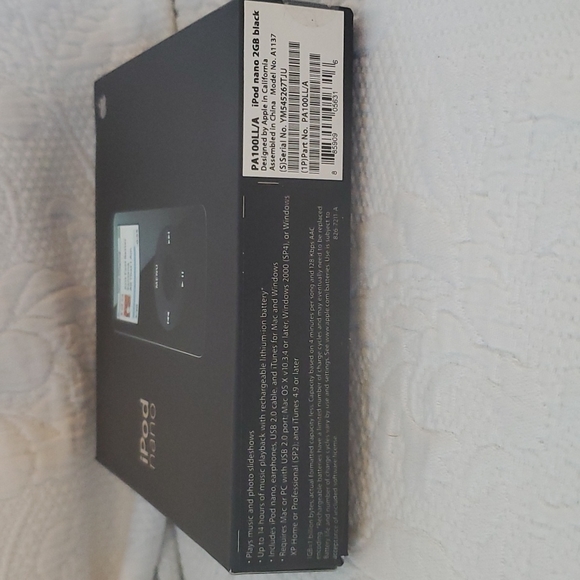 THE SOPRANOS Vintage IPod nano 2GB Engraved 2GB 1st generation Rare 2005 - Picture 4 of 13